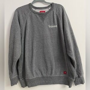 Sportiqe Indeed Gray Crewneck Sweatshirt XXL